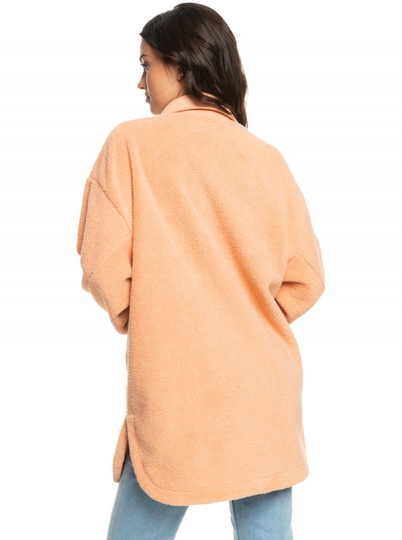 Roxy Switch Up Sherpa Fleece Jacken | 67849-IRTN