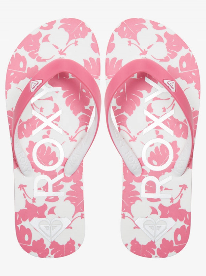 Roxy Tahiti Flip Flops Mädchen | 24539-MAVQ