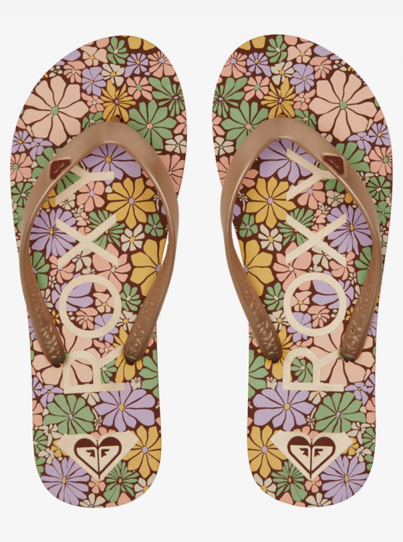 Roxy Tahiti Flip Flops | 89762-MSFY