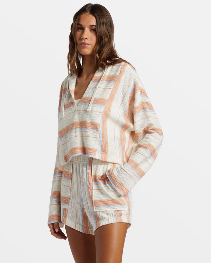 Roxy Todos Santos Poncho Stylen Hoodie | 82714-JGQX