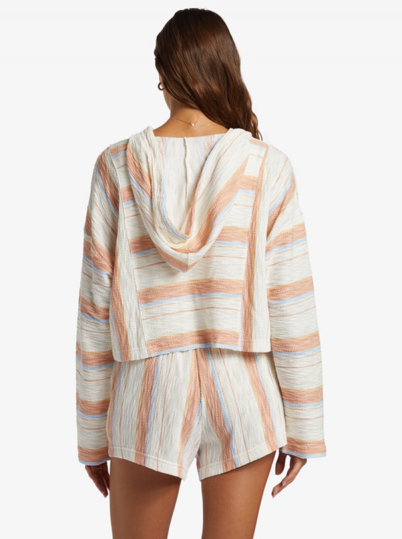 Roxy Todos Santos Poncho Stylen Hoodie | 82714-JGQX