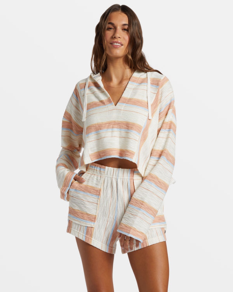 Roxy Todos Santos Poncho Stylen Hoodie | 82714-JGQX