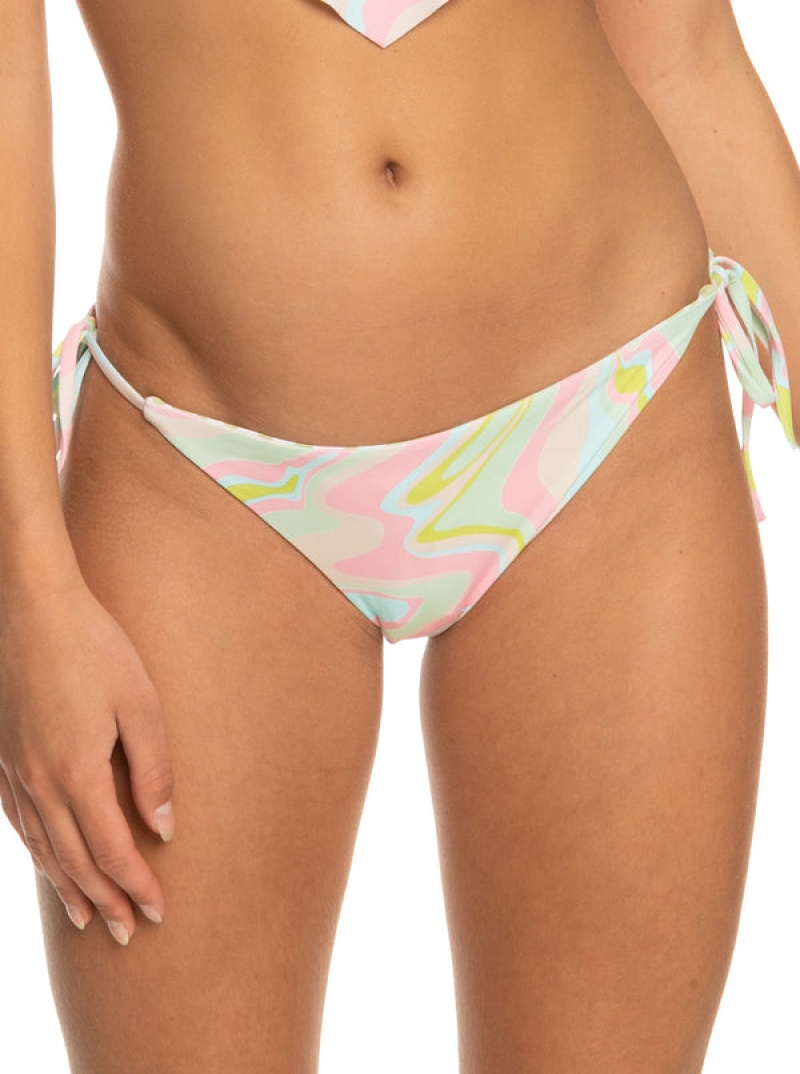 Roxy Tropics Hype Cheeky Reversible Bikinihosen | 28695-ZMPX