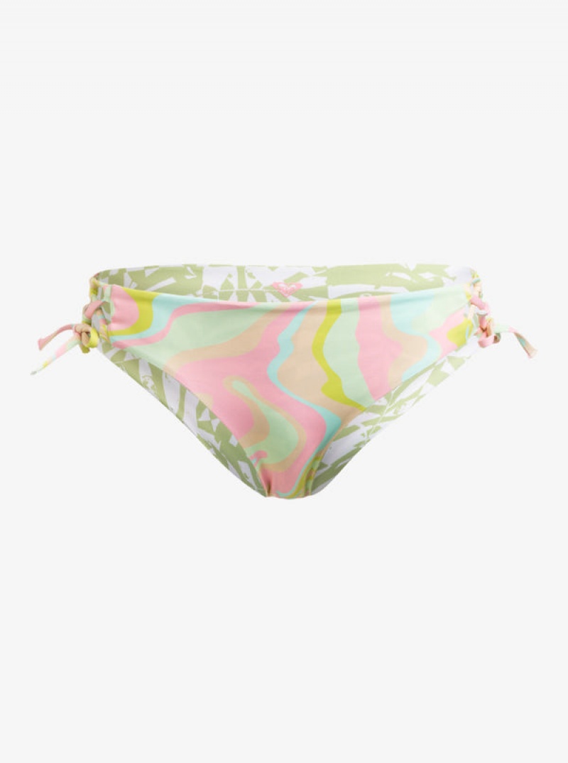 Roxy Tropics Hype Hipster Reversible Bikinihosen | 59143-BUHE