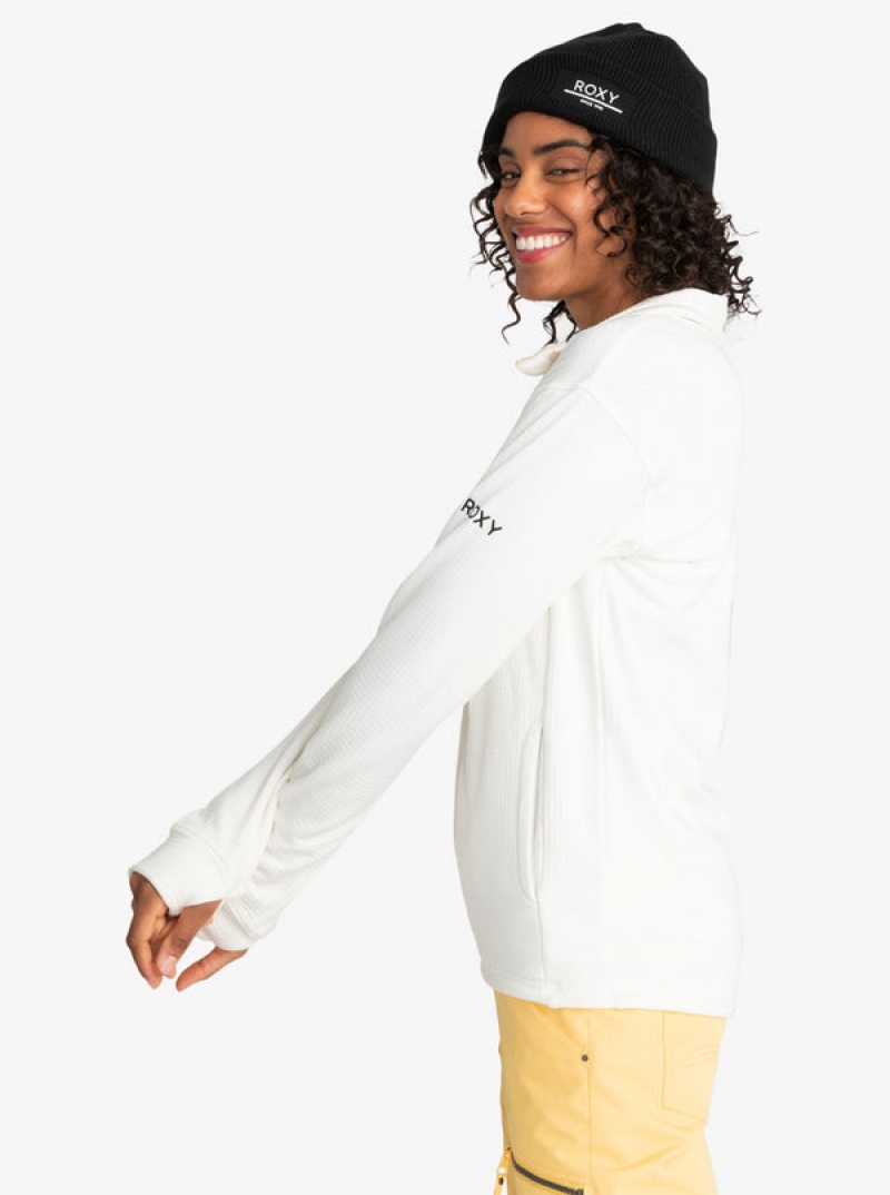 Roxy Vertere Technical Zip-Up Fleece Hoodie | 58461-BDCU