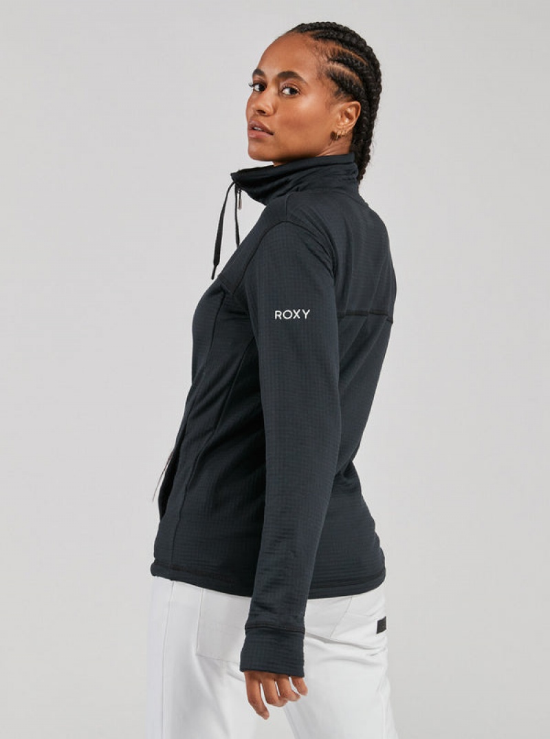 Roxy Vertere Technical Zip-Up Fleece Loungewear | 43857-JZSA