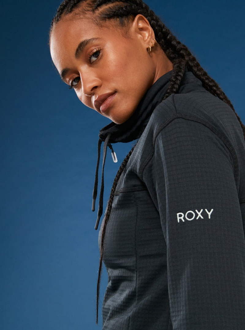 Roxy Vertere Technical Zip-Up Fleece Loungewear | 43857-JZSA