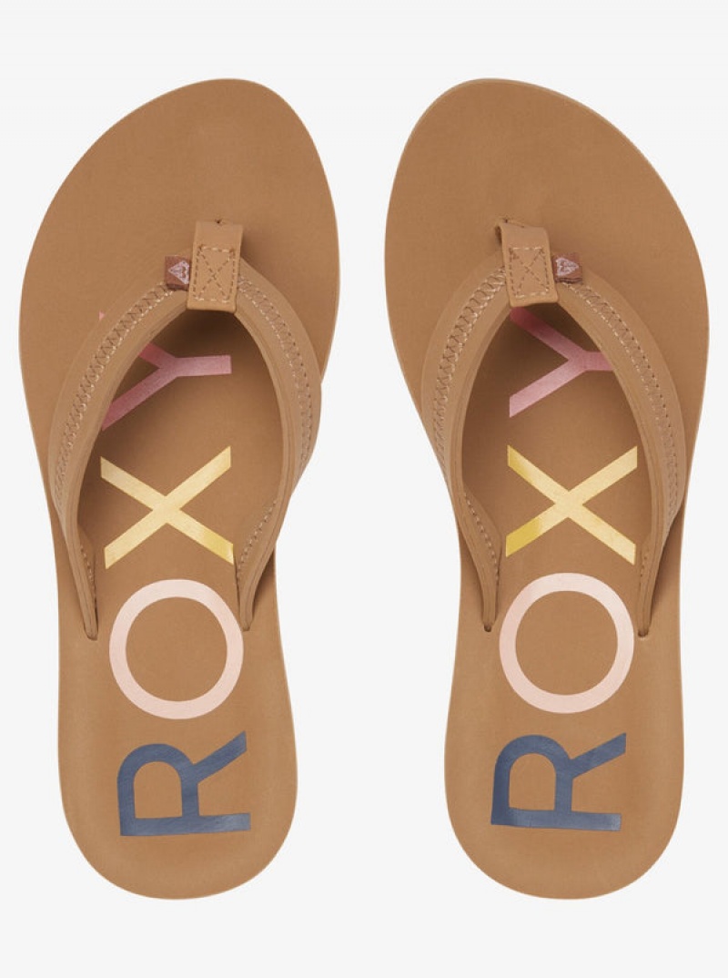 Roxy Vista Flip Flops | 24359-UCFQ