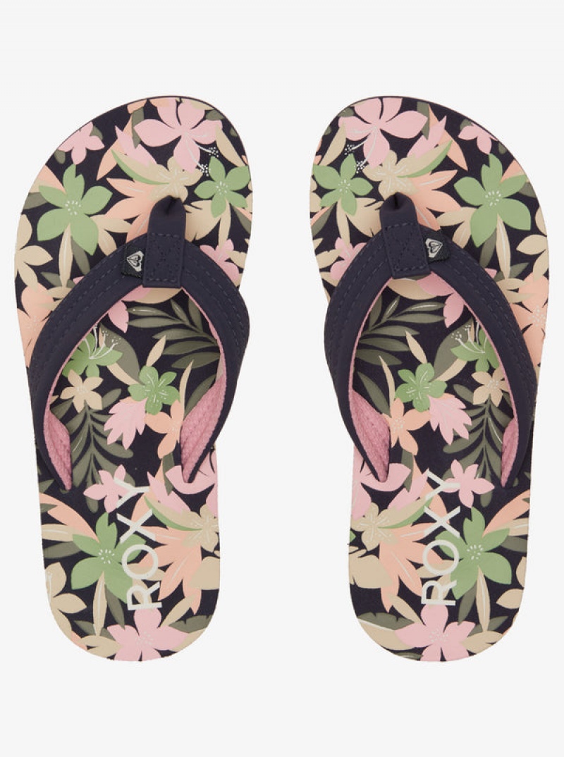 Roxy Vista Loreto Flip Flops Mädchen | 29187-DFBS