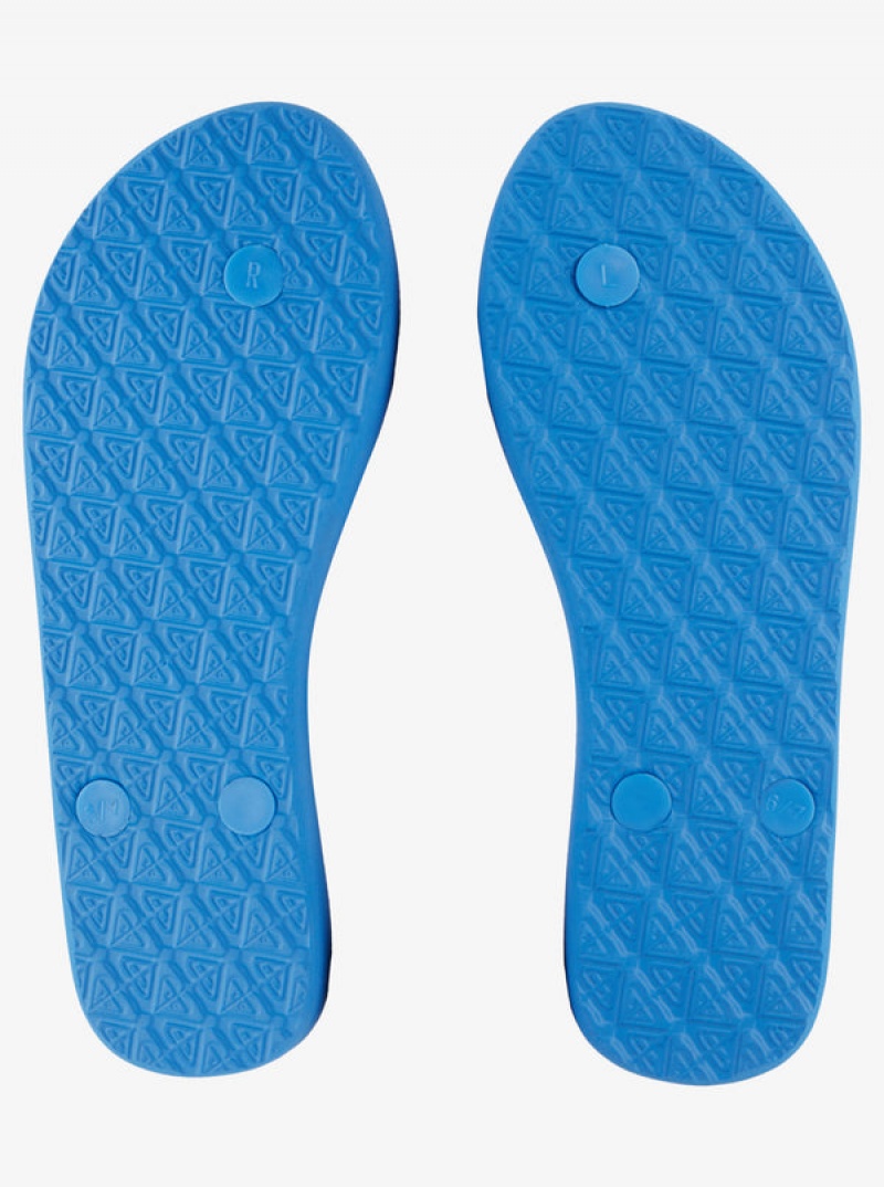 Roxy Viva Stamp Flip Flops | 73591-YZDU