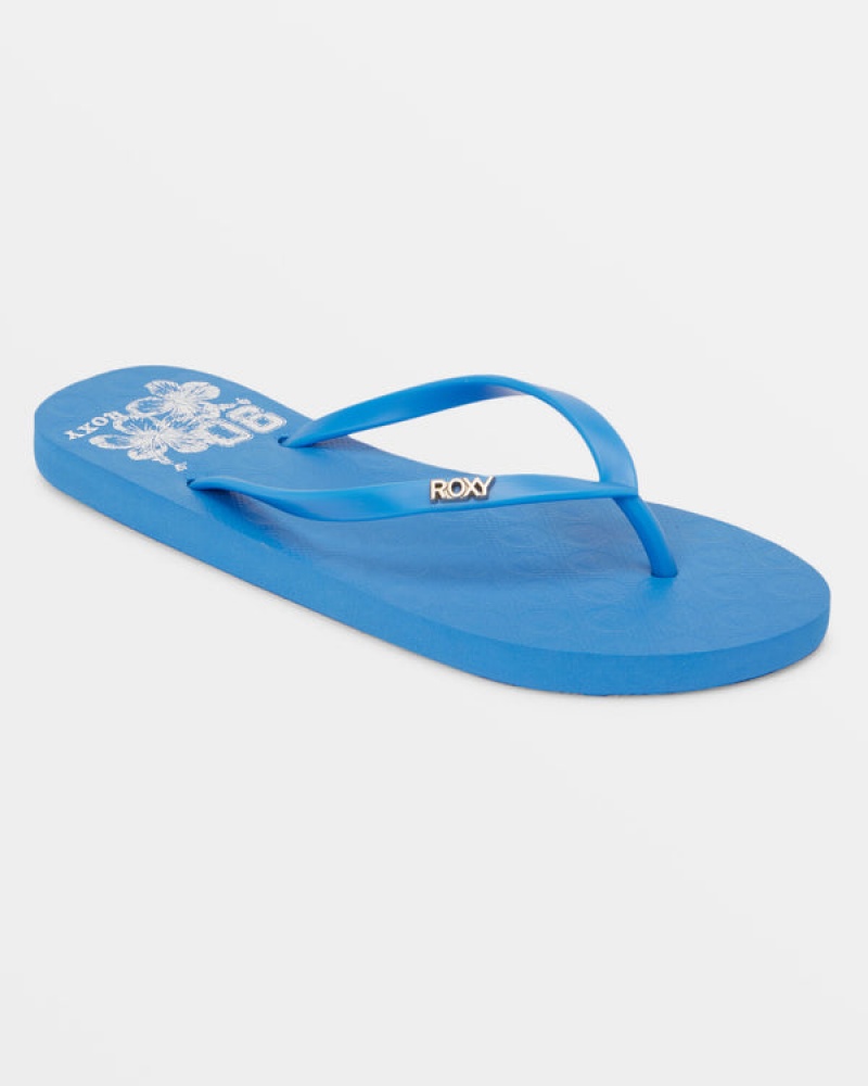 Roxy Viva Stamp Flip Flops | 73591-YZDU