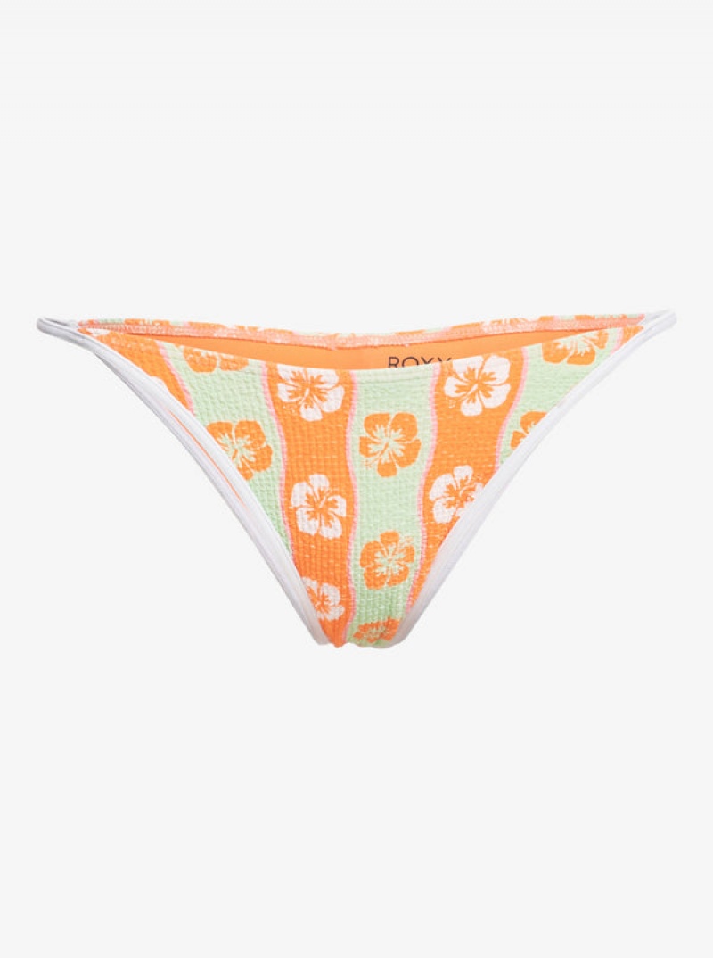 Roxy Wavy Babe Cheeky Bikinihosen | 96150-GUYL