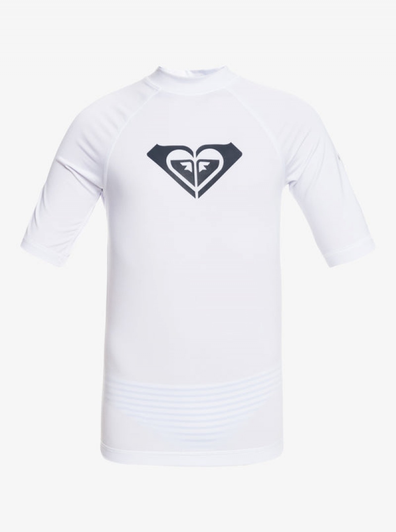 Roxy Wholehearted UPF 50 Kurzes Sleeve Rashguard Bademode Mädchen | 10942-KRMF