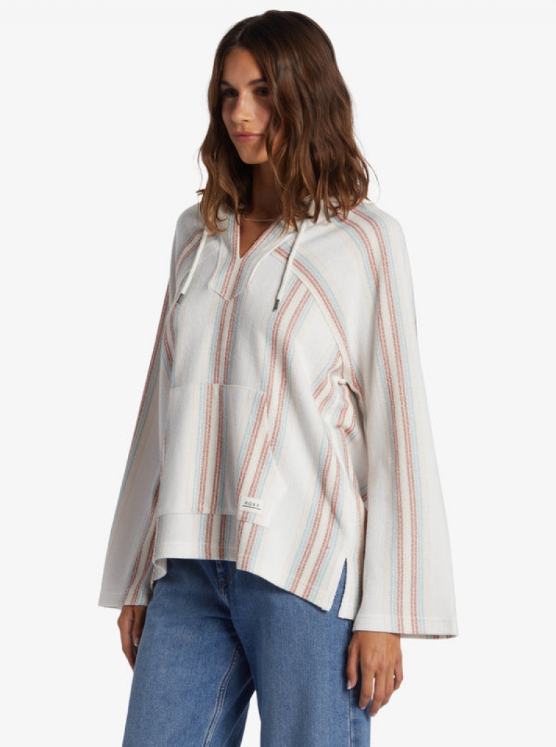 Roxy Wild And Free Poncho Stylen Hoodie | 92587-VCFR